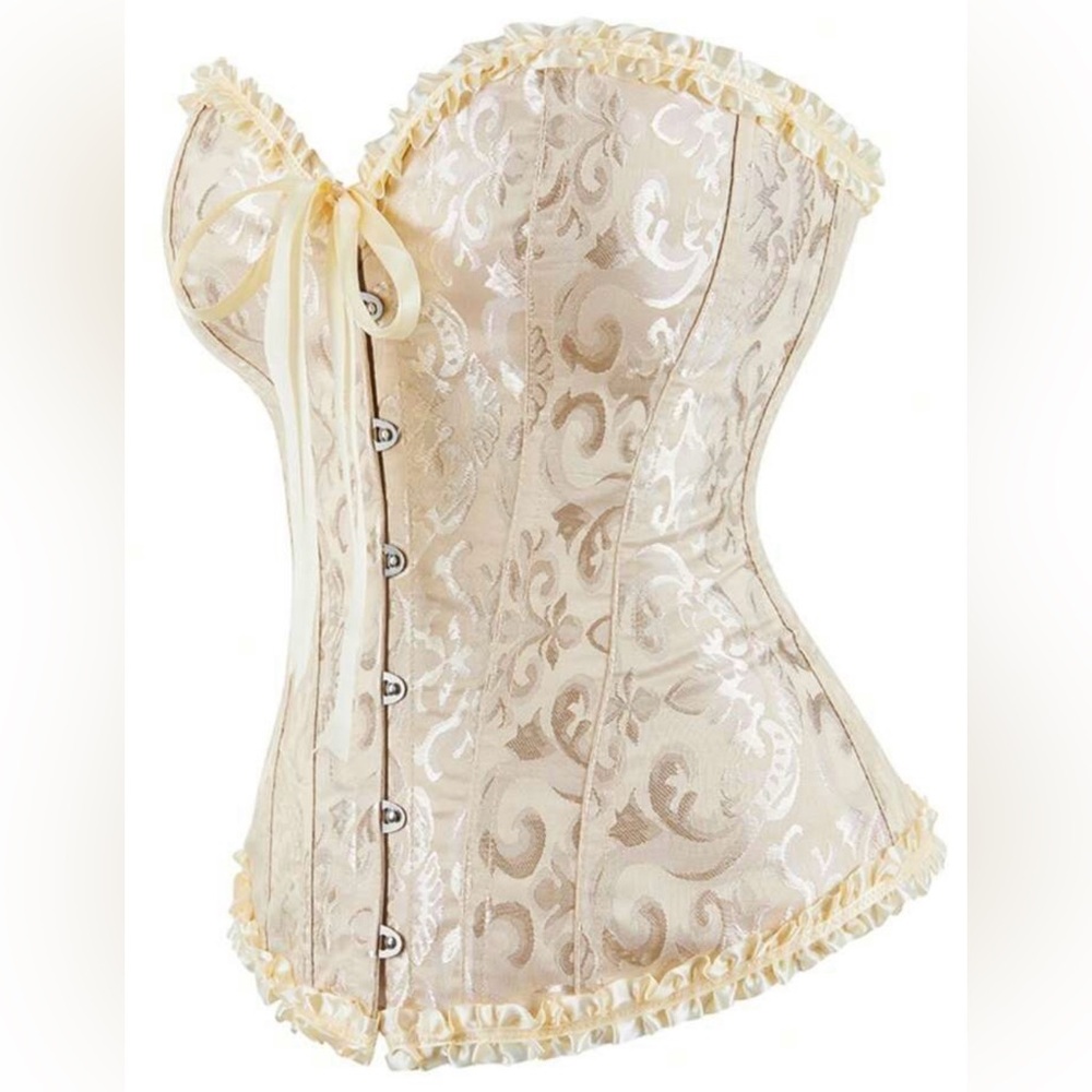 Elegant Cream Corset